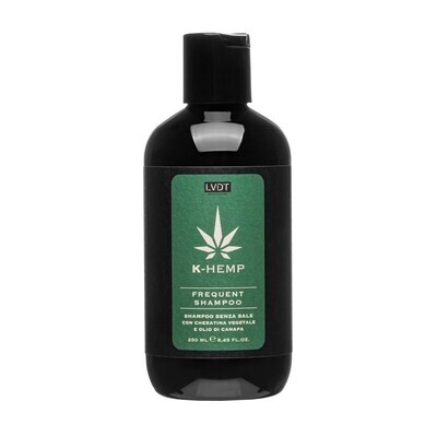 K-HEMP FREQUENT SHAMPOO 250ml shampoo senza sale con cheratina