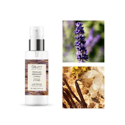 PROFUMO PER CAPELLI SILIUM IDRATANTE 50ml PATCHOULI&VANIGLIA