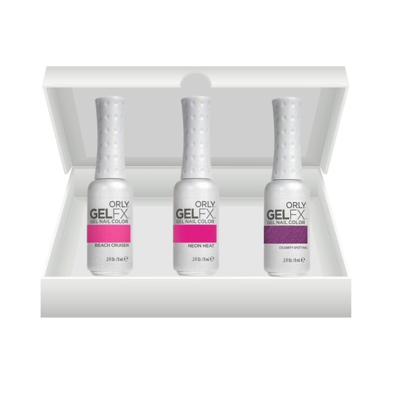 FUCSIA LOVERS SET ORLY GEL FX SMALTO SEMIPERMANENTE 9ml