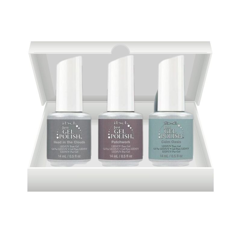 SET GRIGI IBD JUST GEL POLISH SMALTO SEMIPERMANENTE 14ml SET GRIGI IBD JUST GEL POLISH SMALTO SEMIPERMANENTE 14ml