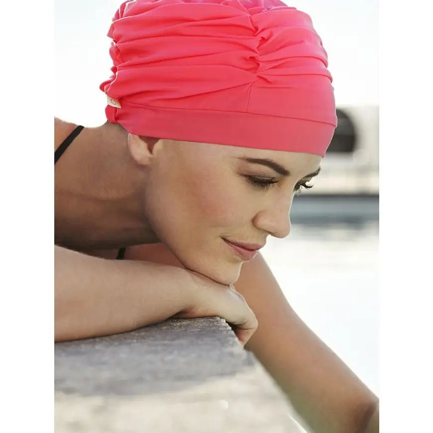 TURBANTE CHRISTINE CUFFIA NUOTO ROSSA