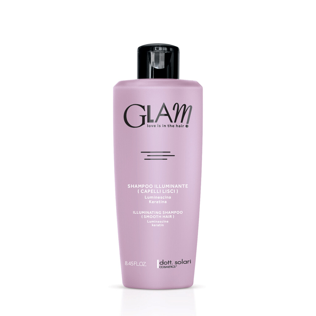 GLAM SHAMPOO ILLUMINANTE CAPELLI LISCI 250ml DOTT.SOLARI