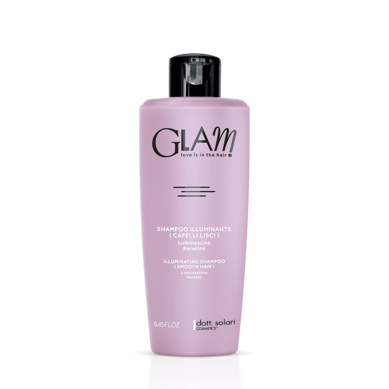 GLAM SHAMPOO ILLUMINANTE CAPELLI LISCI 250ml DOTT.SOLARI