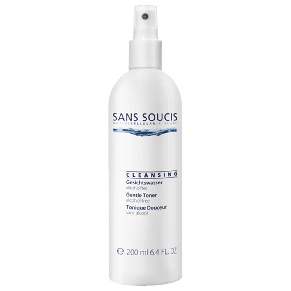 SANS SOUCIS CLEASING GENTLE TONER 200ml tonico delicato no alcool SANS SOUCIS CLEASING GENTLE TONER 200ml tonico delicato no alcool