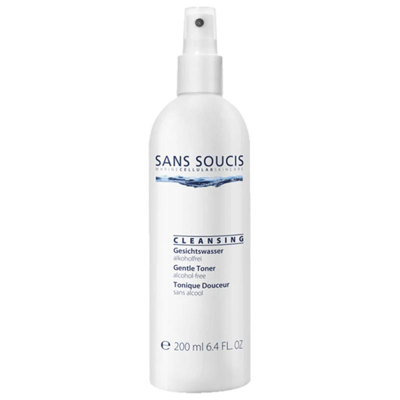 SANS SOUCIS CLEASING GENTLE TONER 200ml tonico delicato no alcool SANS SOUCIS CLEASING GENTLE TONER 200ml tonico delicato no alcool