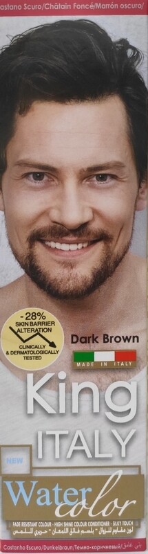 KING ITALY WATER COLOR MEN DARK BROWN KING ITALY WATER COLOR MEN DARK BROWN