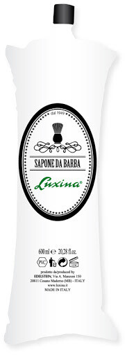 LUXINA SAPONE DA BARBA TUBO 600gr