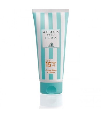 ACQUA DELL'ELBA CREMA SOLARE CORPO 200ml SPF 15