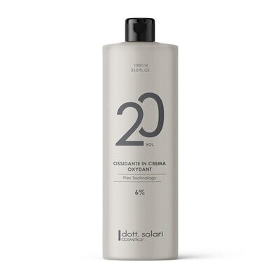 EMULSIONE OSSIDANTE IN CREMA  20 VOLUMI 1000ml DOTT.SOLARI