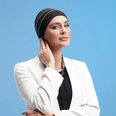 TURBANTE MASUMI BROOKLIN NERO TURBANTE MASUMI BROOKLIN NERO