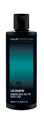 HAIR POTION LISS SHAMPOO 400ml per capelli lisci -senza sale HAIR POTION LISS SHAMPOO 400ml per capelli lisci -senza sale