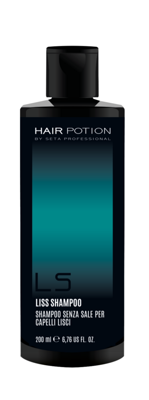 HAIR POTION LISS SHAMPOO 400ml per capelli lisci -senza sale HAIR POTION LISS SHAMPOO 400ml per capelli lisci -senza sale