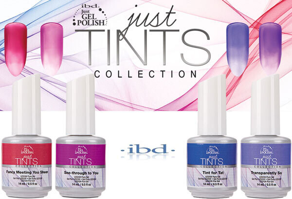 IBD JUST GEL POLISH COLLEZIONE TINTS 4 colori