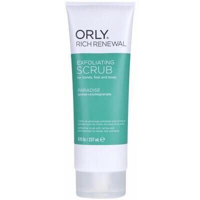 ORLY RICH RENEWAL EXFOLIATING SCRUB PARADISE 237ml