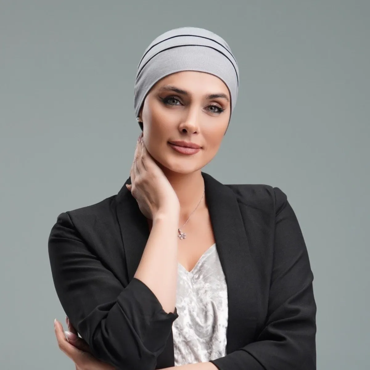 TURBANTE MASUMI BROOKLYN GRIGIO TURBANTE MASUMI BROOKLYN GRIGIO