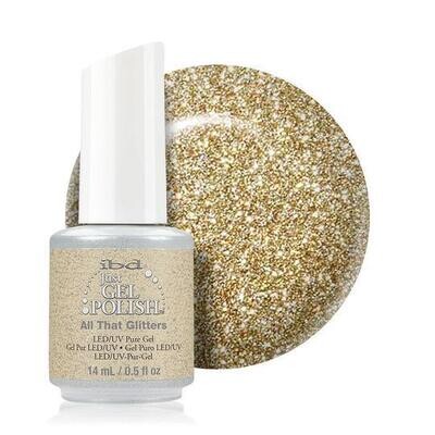 IBD JUST GEL POLISH 14ml ALL THAT GLITTERS smalto semipermanente