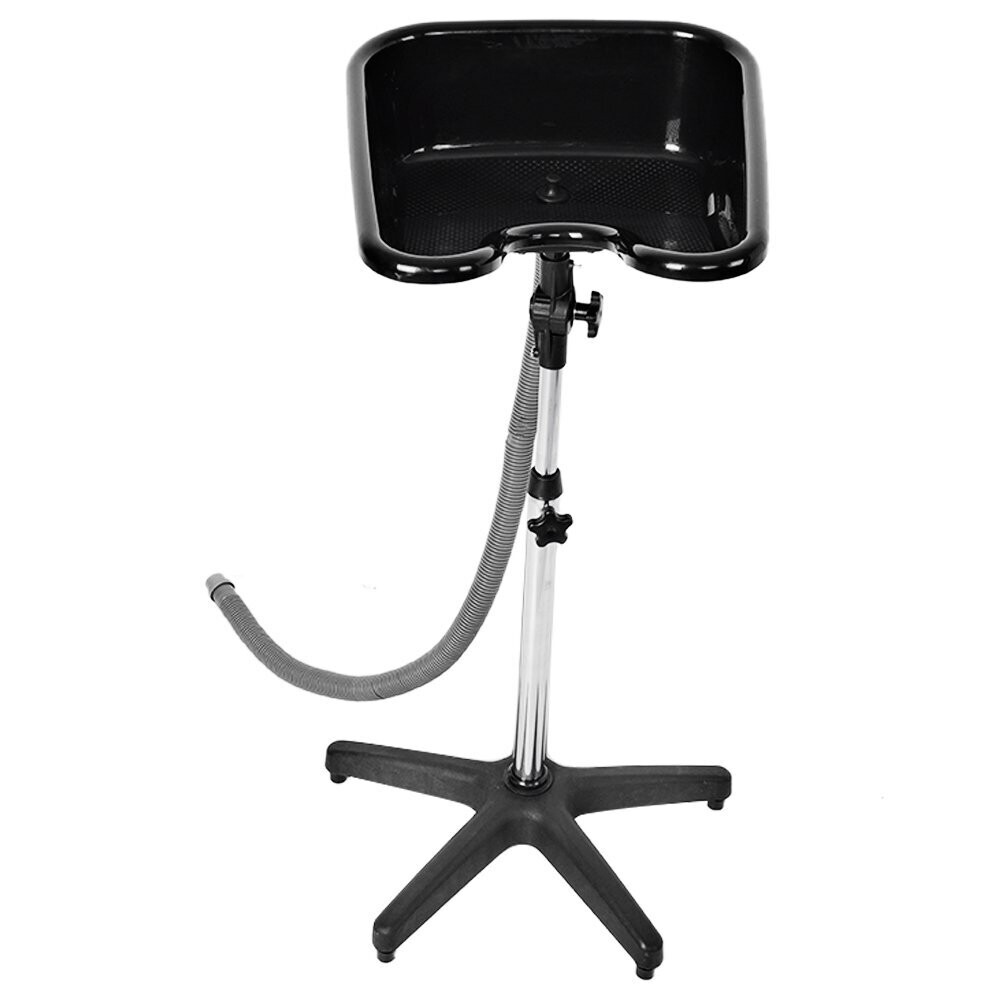 LAVATESTA SAGOMATO PORTATILE CON TUBO SCARICO BLACK