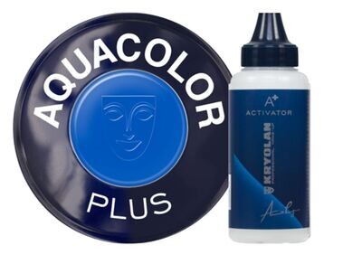 KRYOLAN AQUACOLOR PLUS CON ATTIVATORE  BLUE