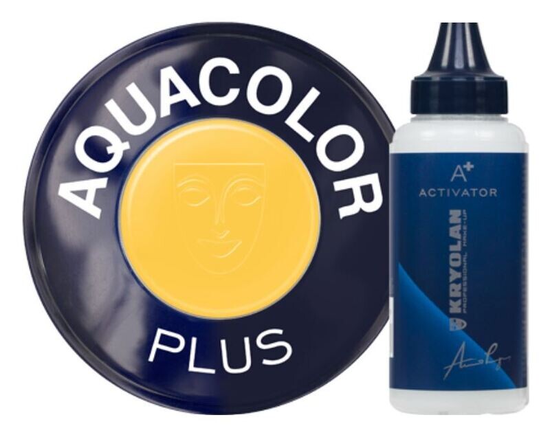 KRYOLAN AQUACOLOR PLUS CON ATTIVATORE  YELLOW
