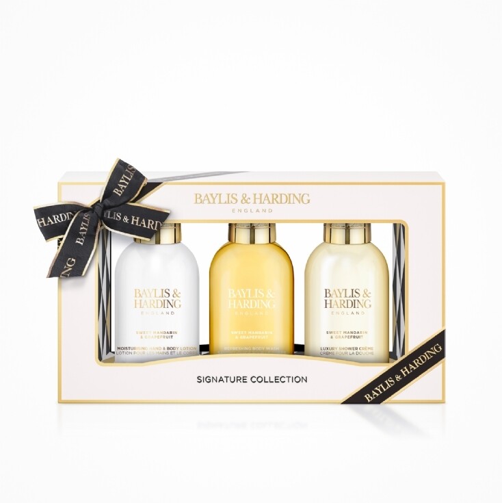 BAYLIS & HARDING SWEET MANDARINE &GRAPEFRUIT GIFT 3pz BAYLIS & HARDING SWEET MANDARINE &GRAPEFRUIT GIFT 3pz