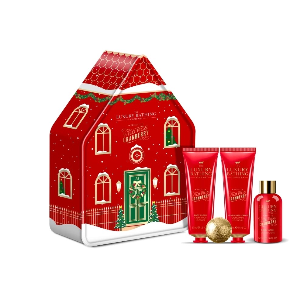 LUXURY BATHING GIFT BAGNOSCHIUMA +CREMA CORPO + SFERA FRIZZANTE+CREMA MANI