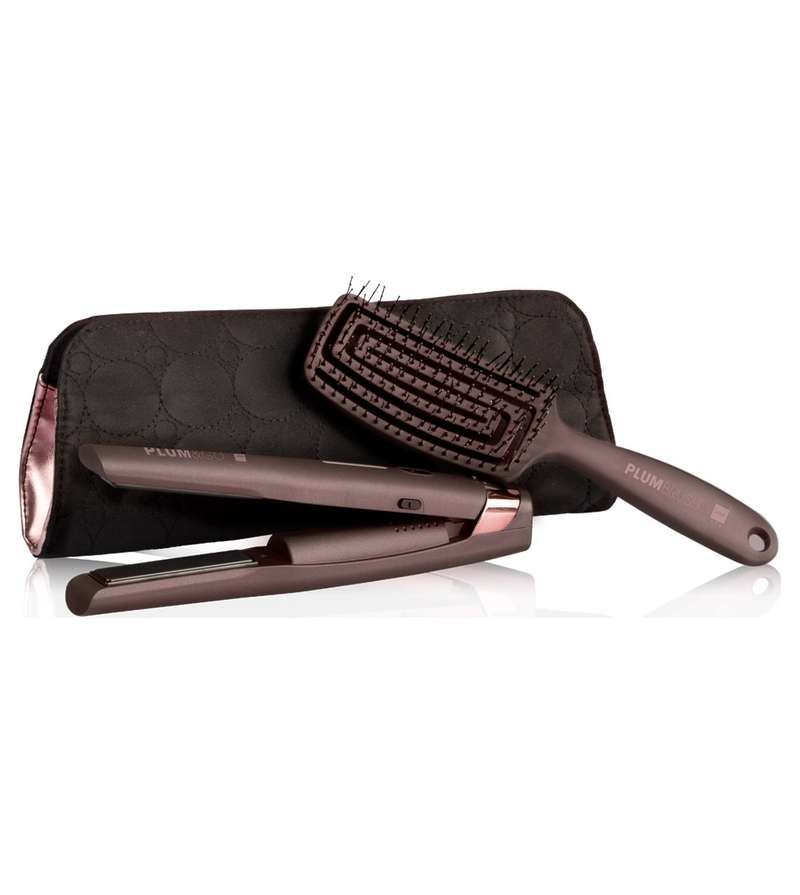 PLUM AND GO KIT PIASTRA CORDLESS + SPAZZOLA + POCHETTE PLUM AND GO KIT PIASTRA CORDLESS + SPAZZOLA + POCHETTE