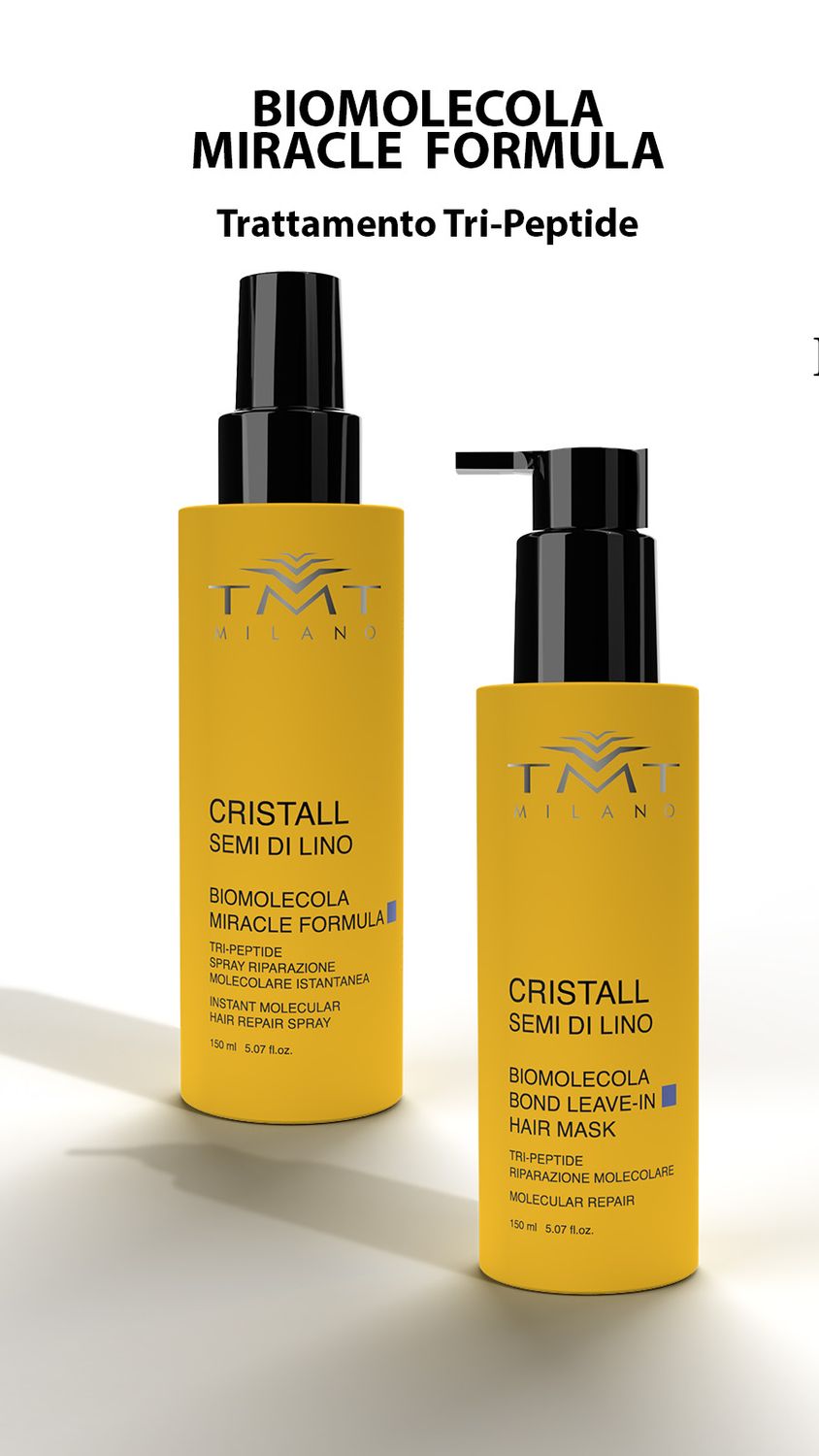 CRISTALL SEMI DI LINO TRATTAMENTO DI RICOSTRUZIONE MOLECOLARE