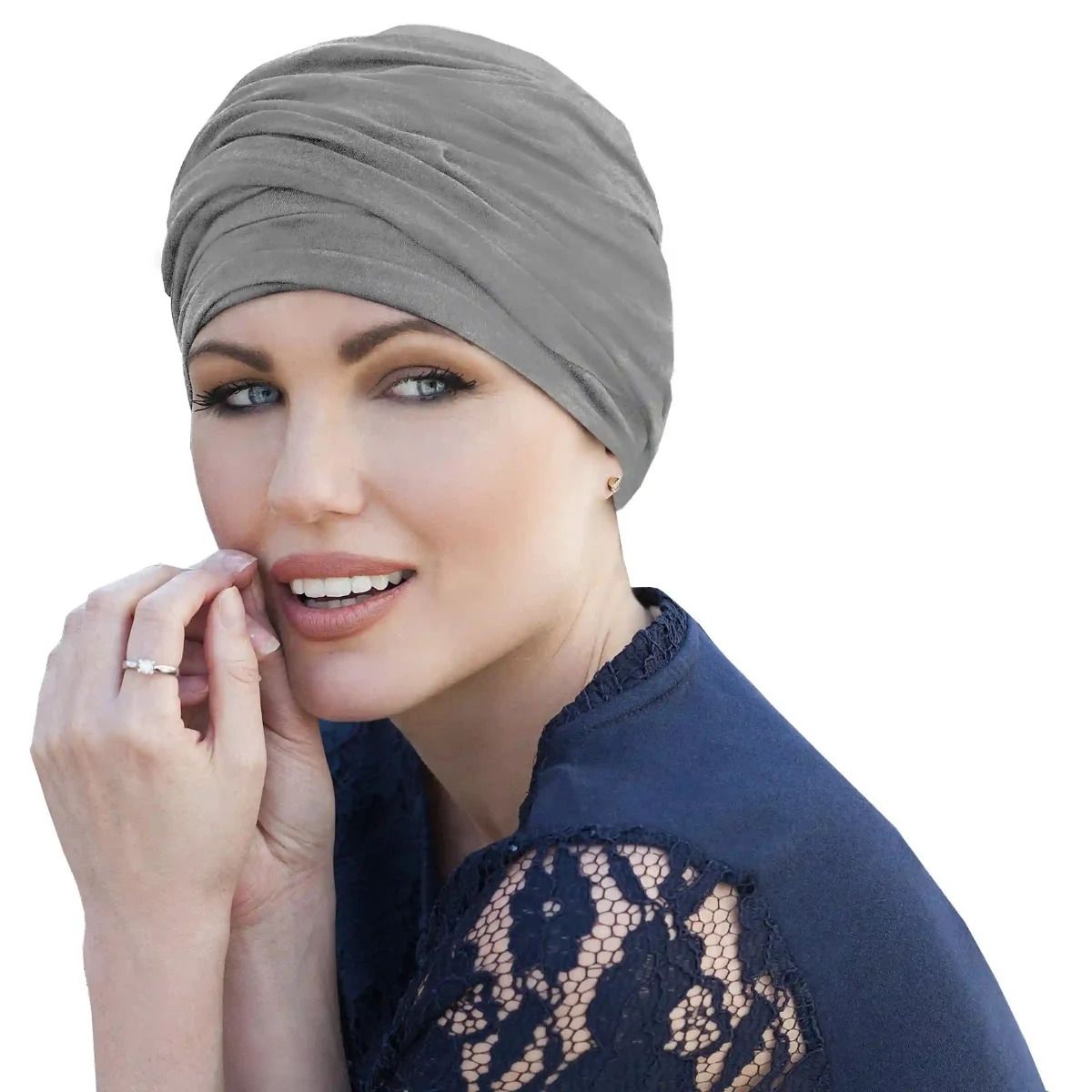 TURBANTE MASUMI SCARLET GRIGIO TURBANTE MASUMI SCARLET GRIGIO