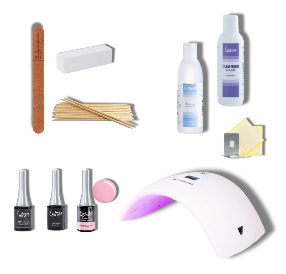 KIT SMALTO SEMIPERMANENTE BASE
