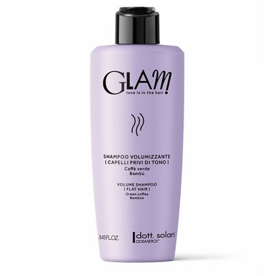 GLAM SHAMPOO VOLUMIZZANTE 250ml CAPELLI FINI -PRIVI DI TONO DOTT.SOLARI