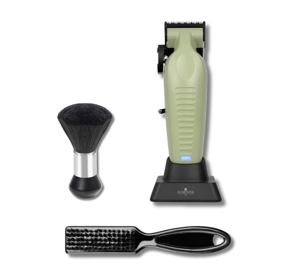 KIT TAGLIACAPELLI GORDON B536 + PENNELESSA+ SPAZZOLA