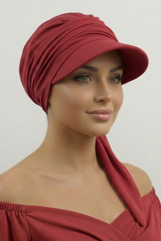 TURBANTE CAPPELLO VIVIENNE B-20 ROSSO TURBANTE CAPPELLO VIVIENNE B-20 ROSSO