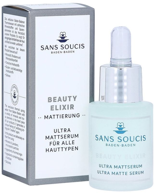 SANS SOUCIS BEAUTY ELIXIR ULTRA MATTE SERUM 15ml siero opacizzante SANS SOUCIS BEAUTY ELIXIR ULTRA MATTE SERUM 15ml siero opacizzante