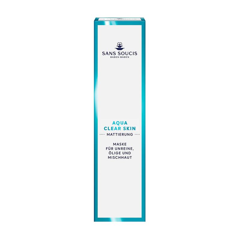 SANS SOUCIS AQUA CLEAR SKIN MASK 53gr maschera pelli impure SANS SOUCIS AQUA CLEAR SKIN MASK 53gr maschera pelli impure