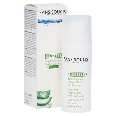 SANS SOUCIS SOOTHING CREME MASK ALOE VERA 50ml SANS SOUCIS SOOTHING CREME MASK ALOE VERA 50ml