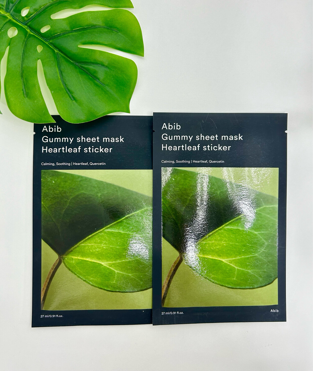 [982766]Abib gummy sheet mask 27ml x10ea ( heartleaf sticker )