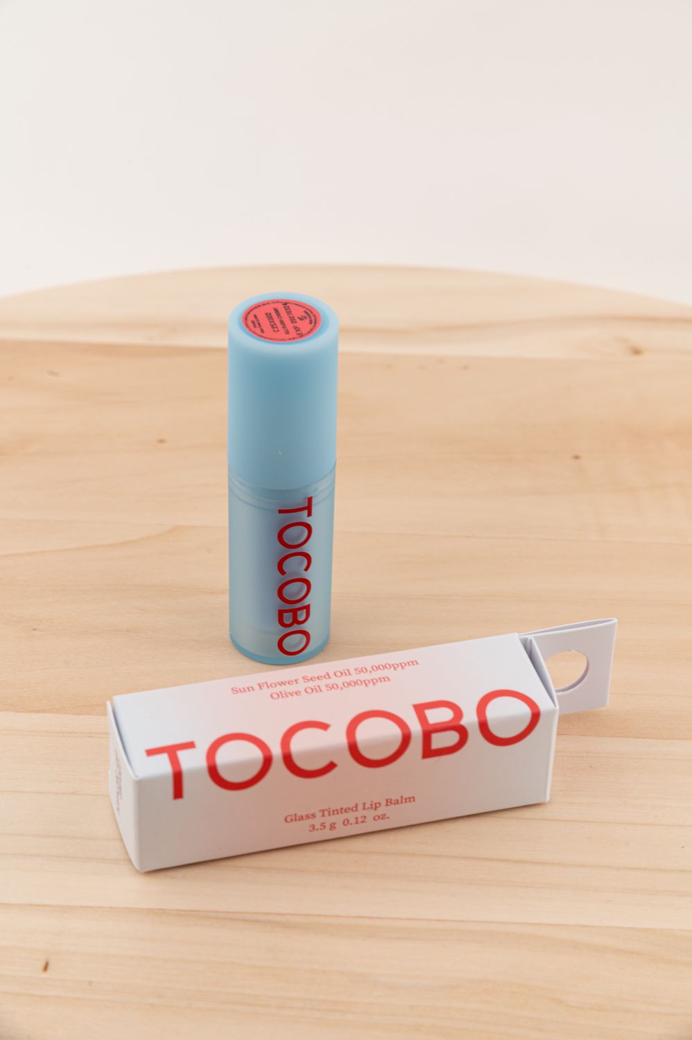 [060072]TOCOBO Glass tinted lip balm 011 flush cherry 3.5g [E-6-4]