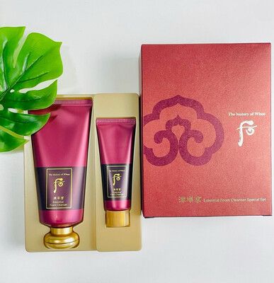 [51106476] The history of WHOO Essential Foam Cleanser special set [C-4-5]