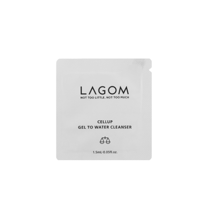 980359 (Sachet) Lagom Cellup Gel To Water Cleanser [1.5ml*100ea]