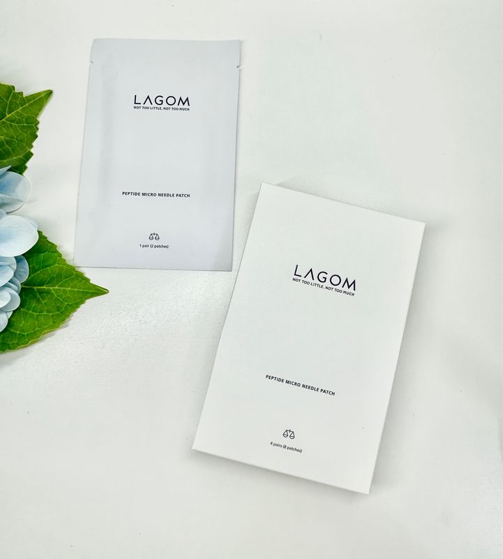 [981714] Lagom Peptide Micro Needle Patch 4 pairs (8 patches) [H-3-4]