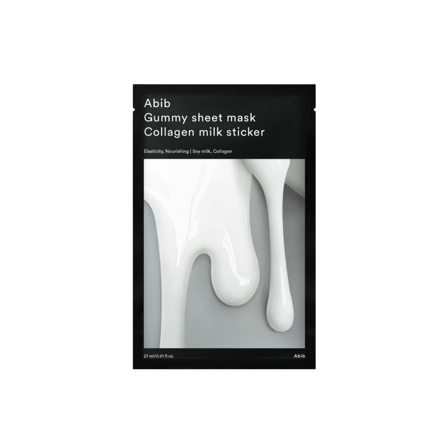 463767 Abib Gummy Sheet Mask Collagen Milk Sticker