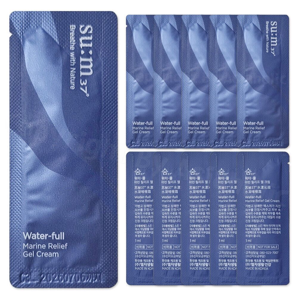 259407 Su:m37 Water-full Amino Foam Sample [1ml*120ea]