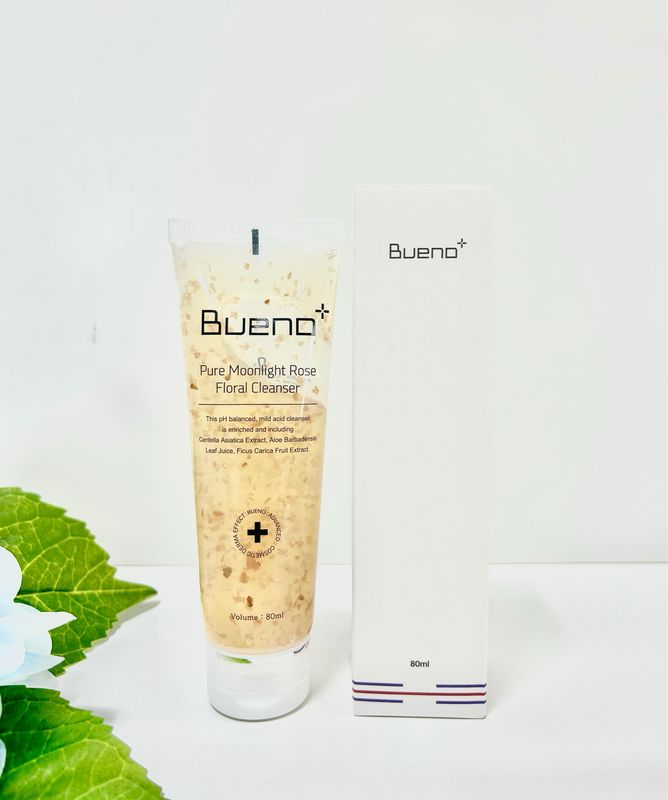 [909437] Bueno pure moonlight rose floral cleanser 80ml [G-1-3]