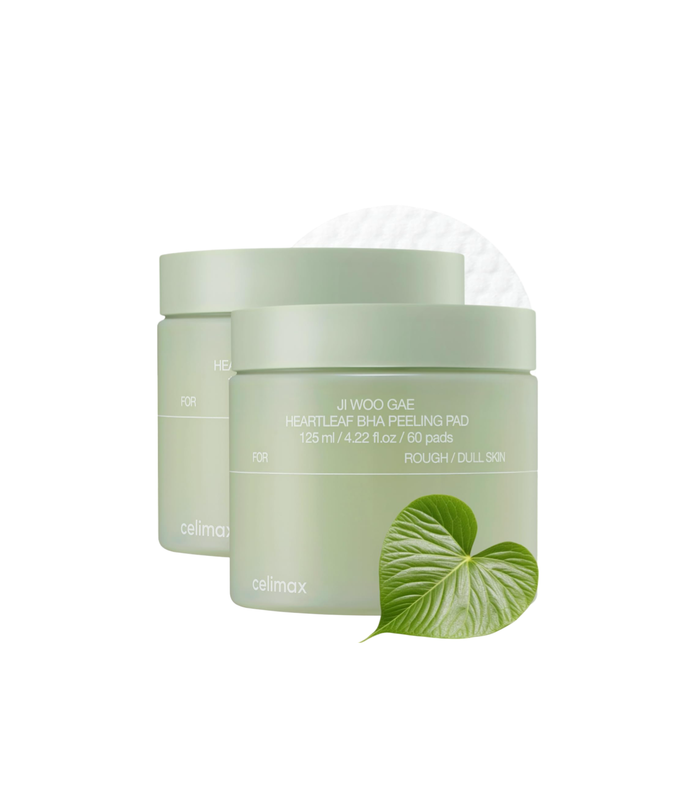 992721 Celimax JI WOO GAE heartleaf BHA peeling pad double edition 60pads/2ea
