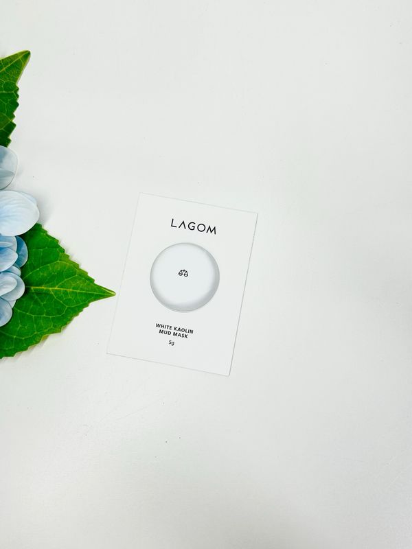 [982322] Lagom White Kaolin Mud Mask [H-0-1]