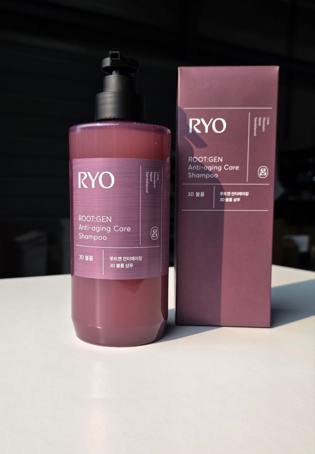 630138 RYO root:gen Anti-aging care shampoo 550ml