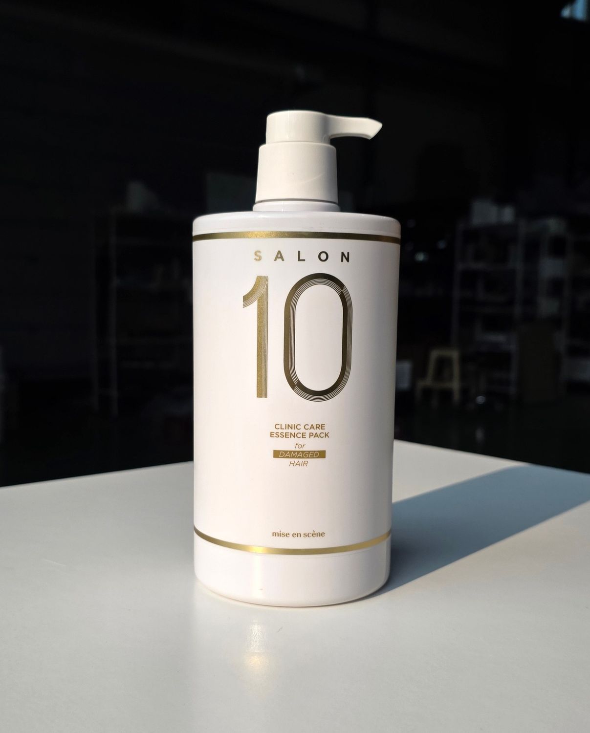 salon 10 clinic care essence pack for damaged hair mise en scene 990 ml