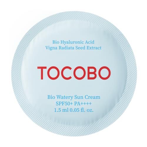 TOCOBO (Pouch Sample) BIO WATERY SUN CREAM SPF50+ PA++++ 1.5ml