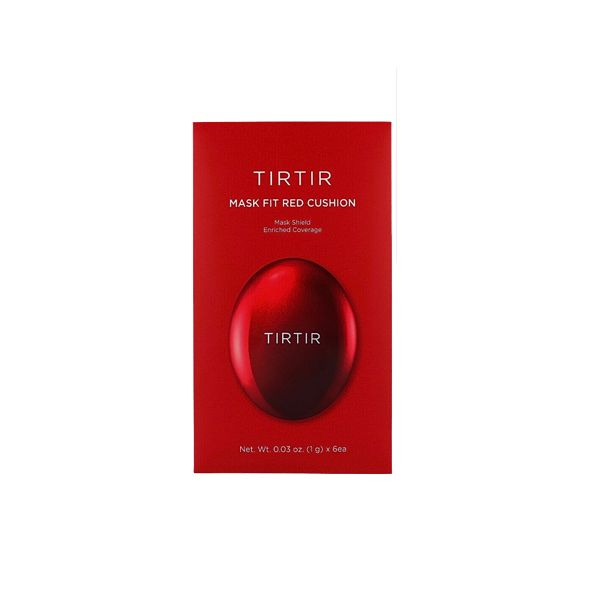 135502 Tirtir Mask Fit Red Cushion 6 Shade Trial Kit Light Medium (21C-24W) 1g*6ea