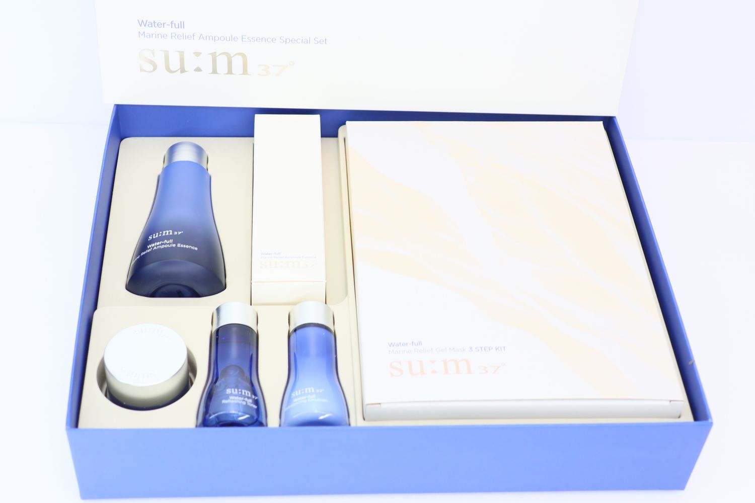 51905775 SU:M37 Water-Full Marine Relief Ampoule Essence Special Set